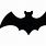 Easy Bat Silhouette