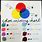 Easy Color Mixing Chart