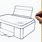 Easy Drawing of Printer