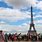 Eiffel Tower Tourists