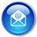 Email Icon Baby Blue