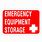 Emergency Supplies Sign
