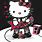 Emo Hello Kitty Poster