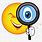 Emoji with Magnifying Glass