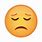 Emoji with Sad Face