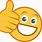 Emoji with the Thumbs Up