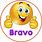 Emoticone Bravo