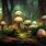 Enchanted Mushroom Forest Wallpaper