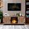 Entertainment Cabinet with Fireplace