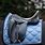 Equestrian Stockholm Dressage Saddle Pad Blue Pearl