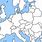 Europe Political Map Plain