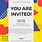 Event Invite Email Template