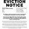 Eviction Notice Letter