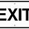 Exit Signs Printable
