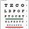 Eye Test Card