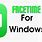 FaceTime App Download for PC