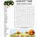 Fall Harvest Word Search Puzzles