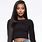 Fashion Nova Long Sleeve Crop Top