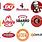 Fast Food Logos with Triangles