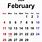 February 7 Calendar