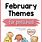 February Preschool Themes