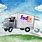 FedEx Truck Cartoon