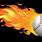 Fire Baseball Logo