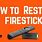Fire TV Stick Reboot