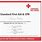 First Aid CPR Card Template