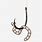 Fishing Line and Hook Clip Art
