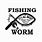 Fishing Worm SVG