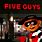 Five Guys Mascot