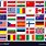 Flags of Different Nations