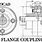 Flange Coupling AutoCAD Drawing