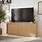Fluted TV Console