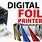 Foil Printer Machine