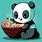 Food Art Panda