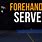 Forehand Serve in Badminton
