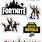 Fortnite Cake Toppers Print Out