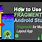 Fragment Android Studio