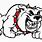 Free Bulldog Mascot Clip Art