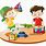 Free Clip Art of Children Playing