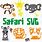 Free Cricut SVG Safari Animals