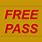 Free Entry Pass