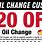 Free Oil Change Coupons