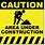 Free Printable Construction Site Signs