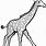 Free Printable Giraffe