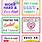 Free Printable Lunch Box Notes for Kids