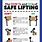 Free Printable Safe Lifting Posters