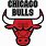 Free SVG Chicago Bulls Logo